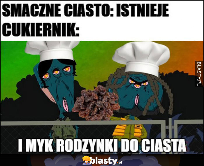 Smaczne ciasto istnieje, cukernik: i myk rodzynki do ciasta