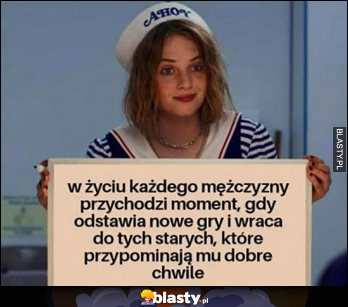 W życiu każdego mężczyzny przychodzi moment gdy odstawia nowe gry i wraca do tych starych, które przypominają mu dobre chwile