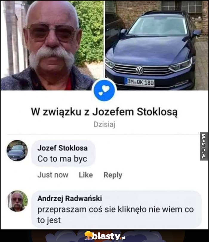 Dwóch facetów na facebooku w związku, co to ma być? Przepraszam coś się kliknęło, nie wiem co to jest