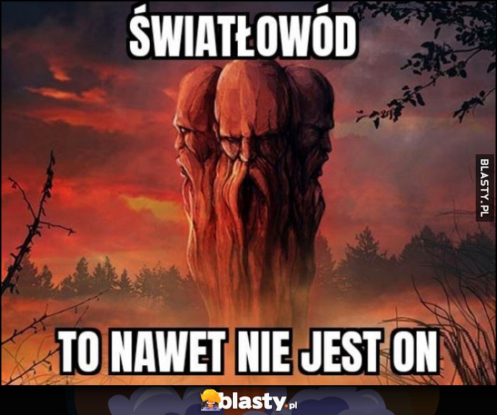 Światłowód, to nawet nie jest on Światowid