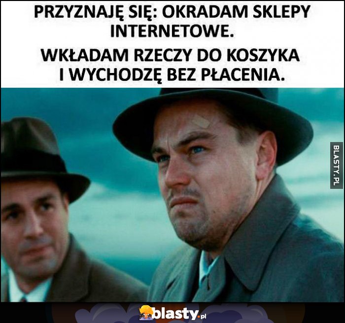 Przyznaję się: okradam sklepy internetowe, wkładam rzeczy do koszyka i wychodzę bez płacenia