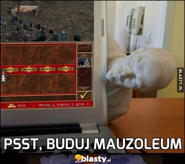 Psst buduj mauzoleum gra w Heroes of Might and Magic 3