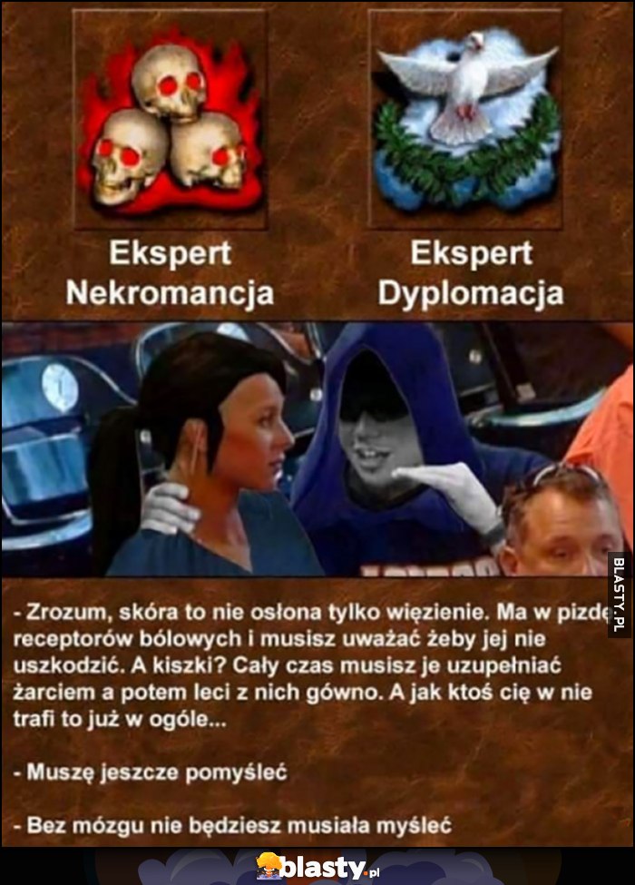 Kiedy jesteś ekspertem jednocześnie w nekromancji i dyplomacji Heroes of Might and Magic 3