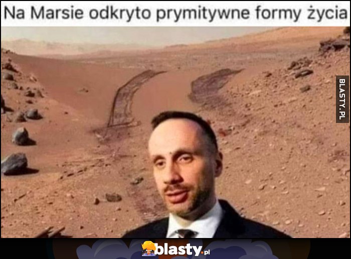 Na Marsie odkryto prymitywne formy życia Janusz Kowalski