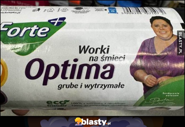 Worki na śmieci grube i wytrzymałe Dorota Wellman