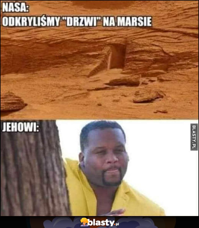 Nasa: odkryliśmy drzwi na marsie, jehowi: zacierają ręce