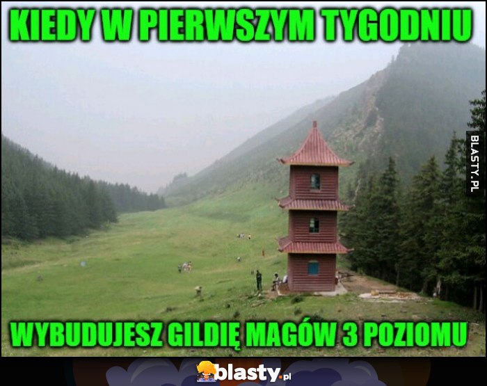 Gra w Heroes: kiedy w pierwszym tygodniu wybudujesz gildię magów 3. poziomu