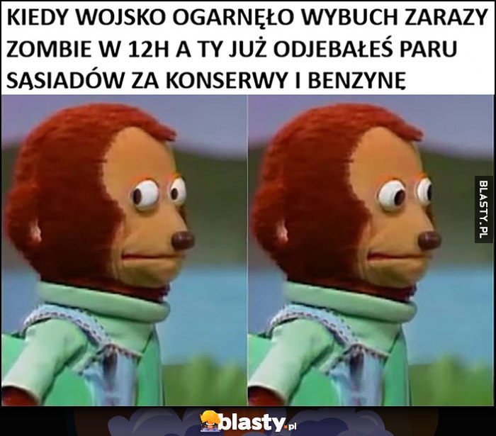 Kiedy wojsko ogarnęło wybuch zarazy zombie w 12h a ty już odstrzeliłeś paru sąsiadów za konserwy i benzynę