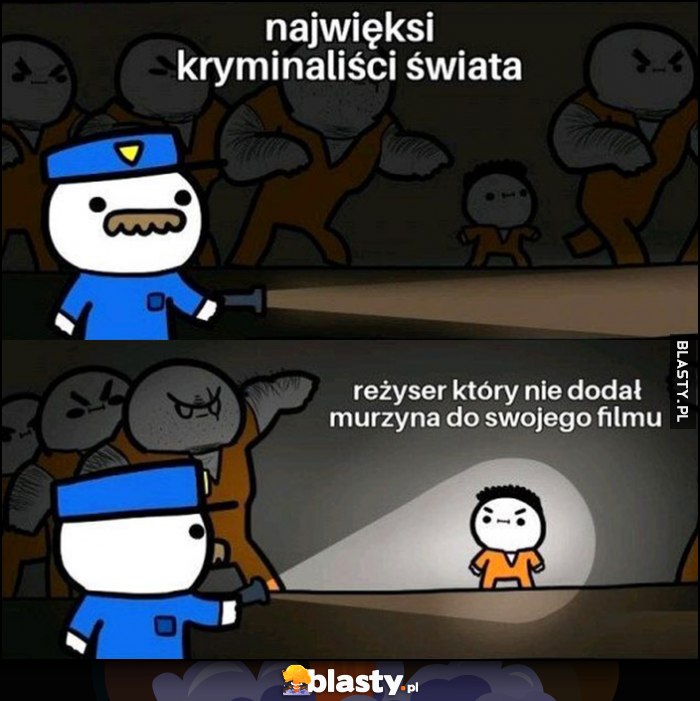 Najwięksi kryminialiści świata: rezyser który nie dodał murzyna do swojego filmu Najwięksi kryminialiści świata: rezyser który nie dodał murzyna do swojego filmu
