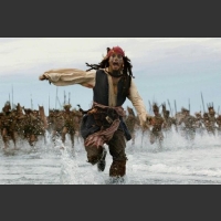 Jack Sparrow ucieka Piraci z Karaibów